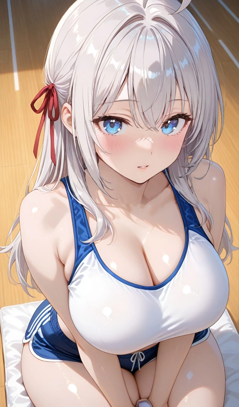 Hentai Alya mặc bikini ướt sát da gợi cảm 